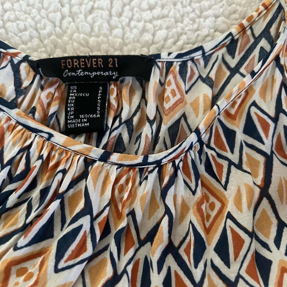 Forever 21 Multicolored Printed Basic Jumpsuit - image 3